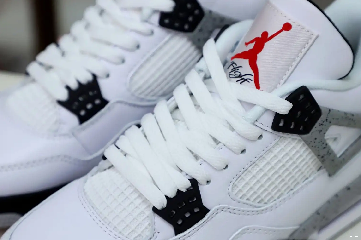 Kimikick White Cement 4 Jordan Air Retro 0511